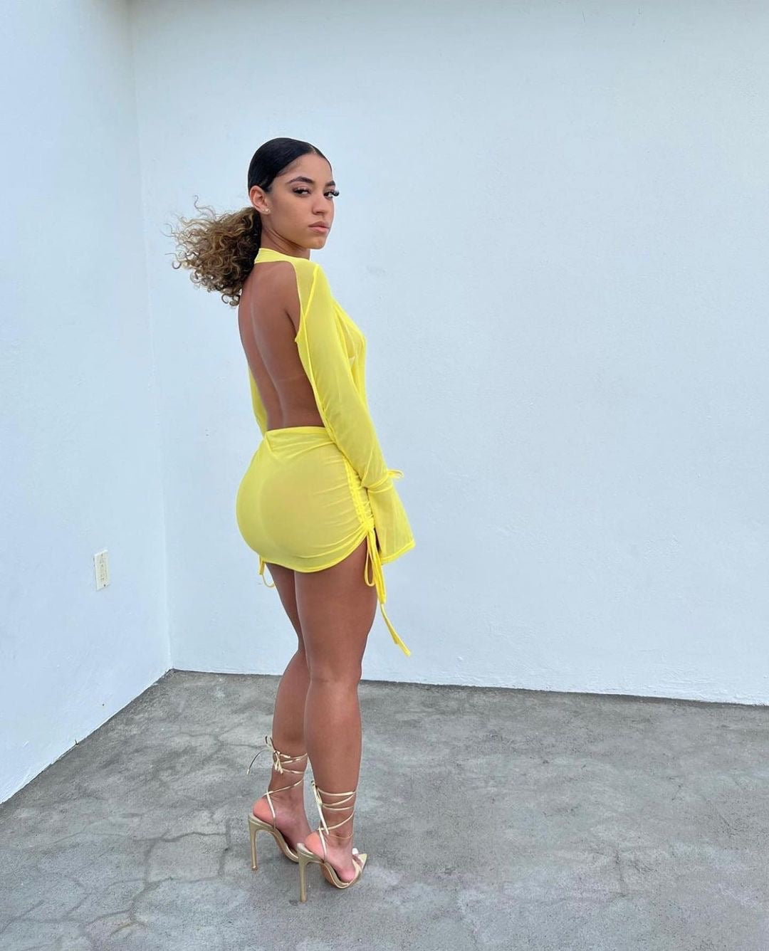 Sachelle Two Piece Set - Yellow