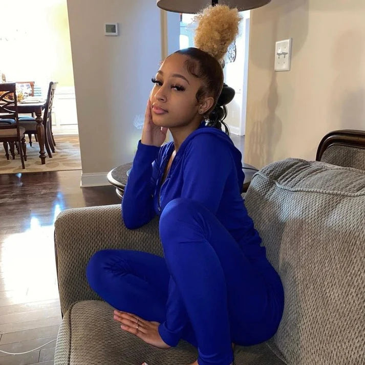 Fast Moves Tracksuit - Royal Blue