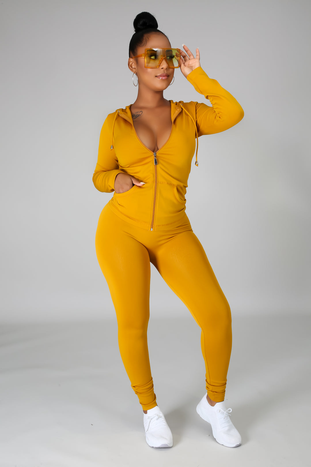 Fast Moves Tracksuit - Yellow