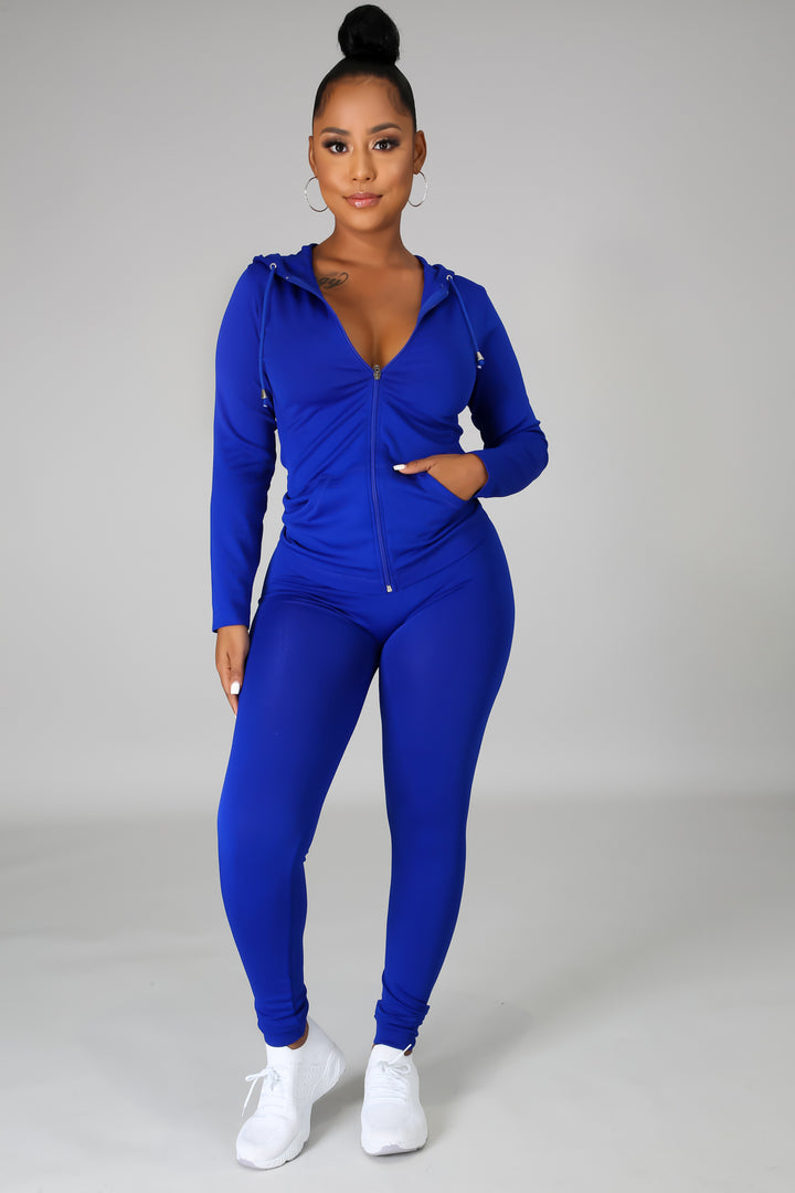 Fast Moves Tracksuit - Royal Blue