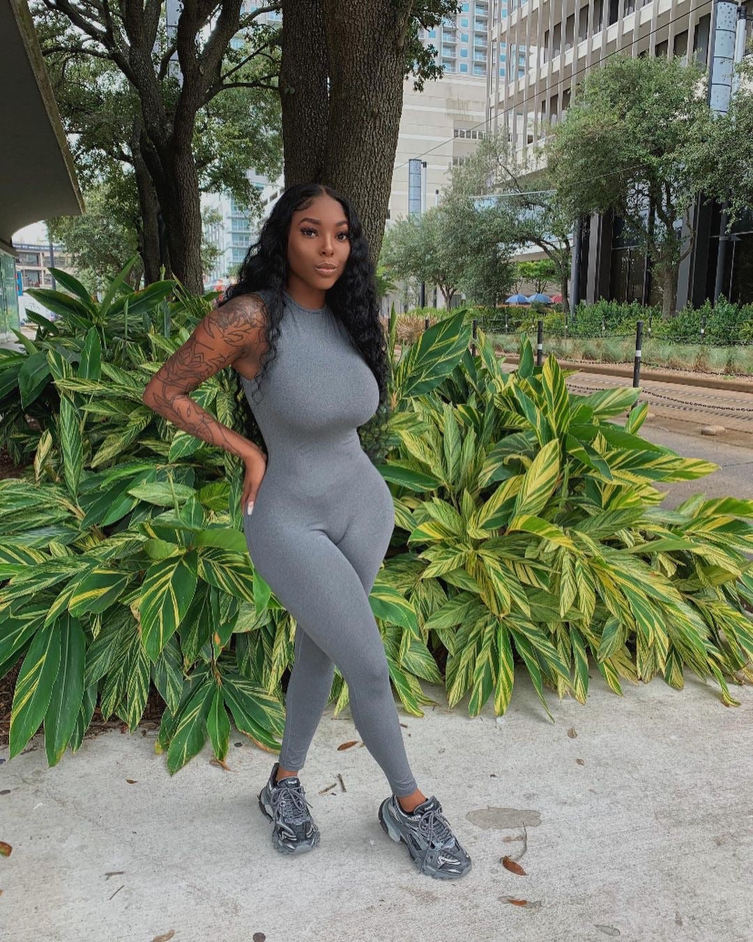 Zari Jumpsuit - Grey